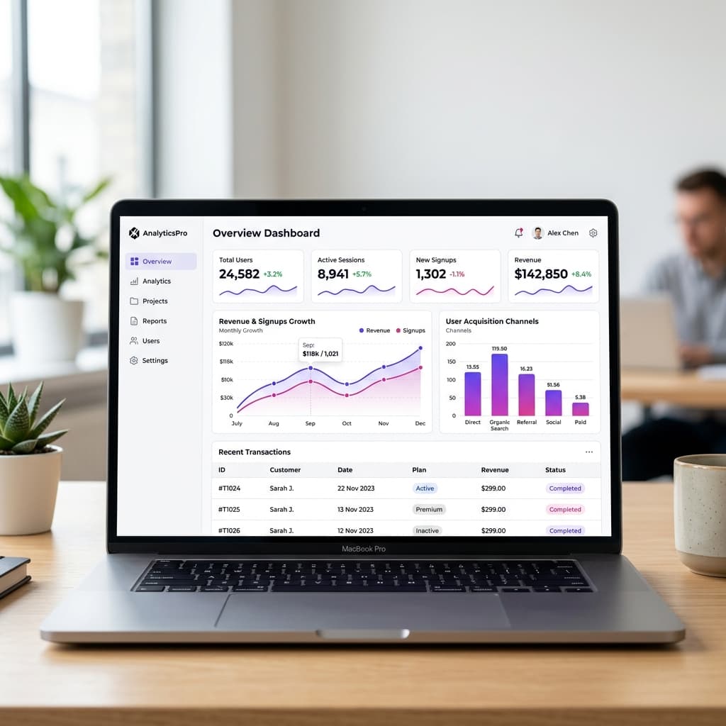 SaaS Dashboard